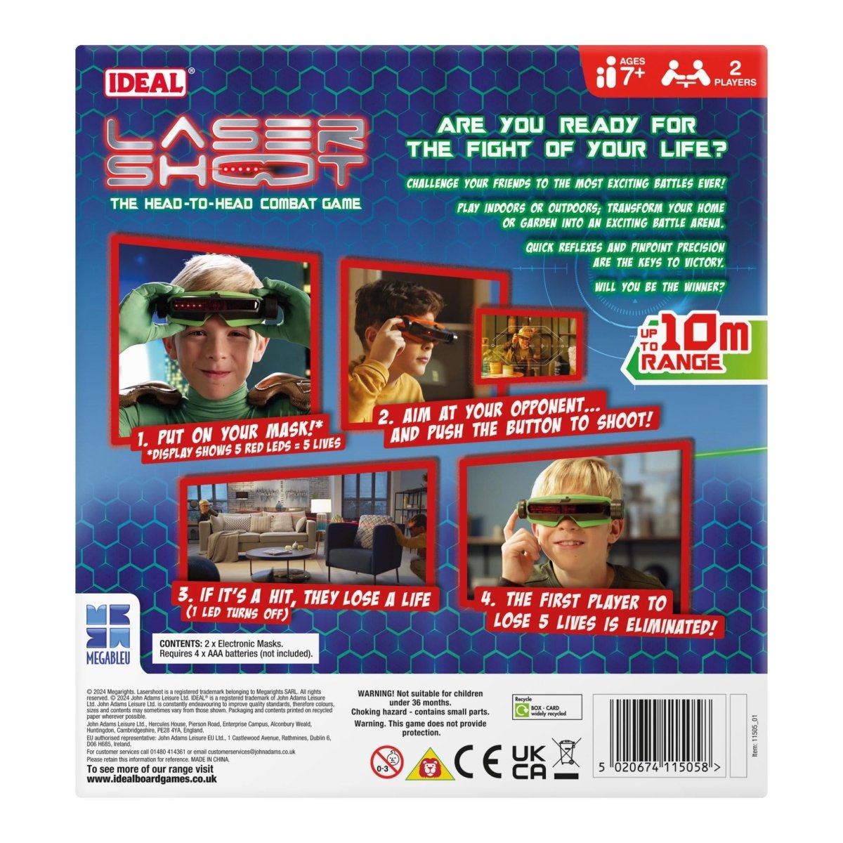 Laser Shoot Game - John Adams