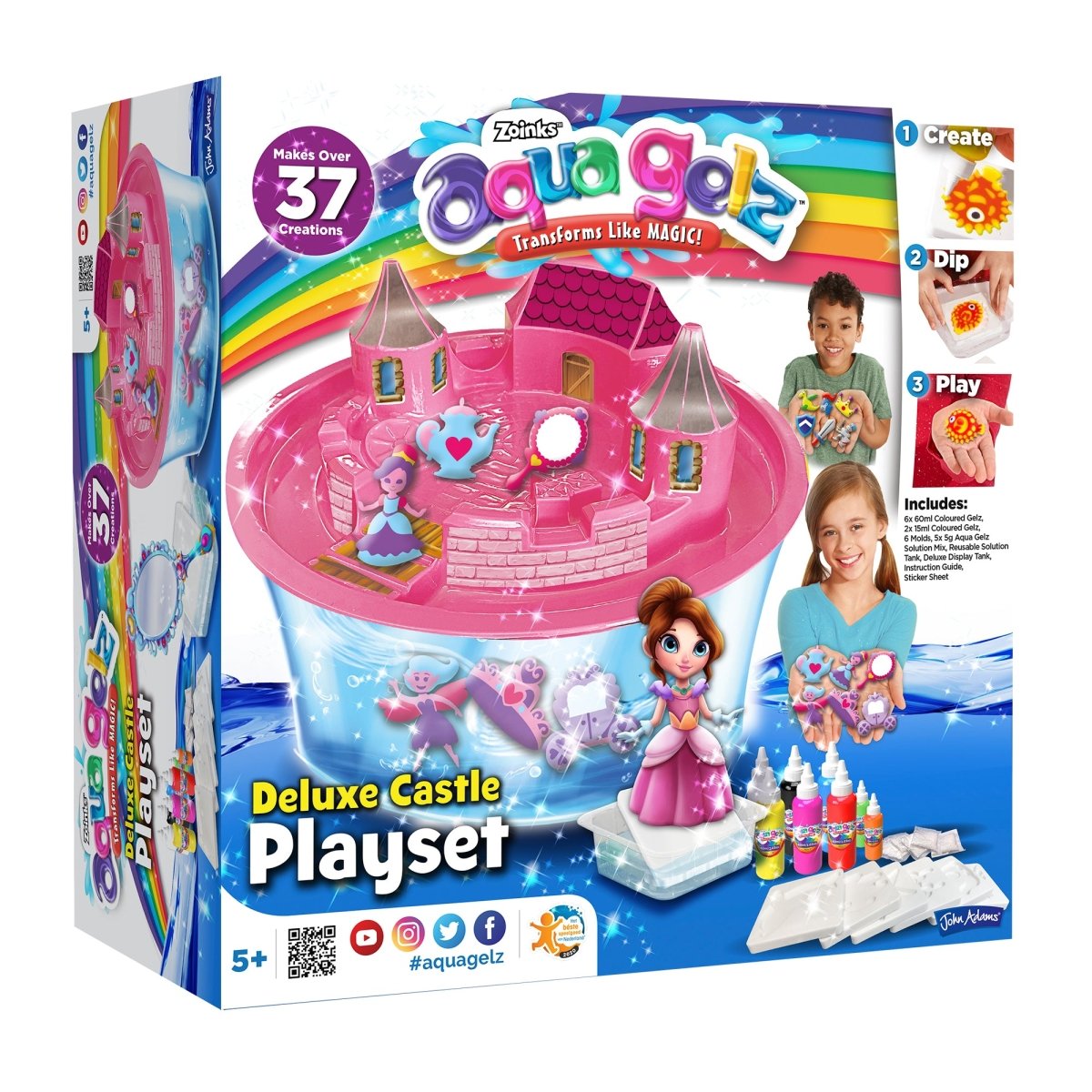 Aqua Gelz - Deluxe Castle Playset - Manual - John Adams