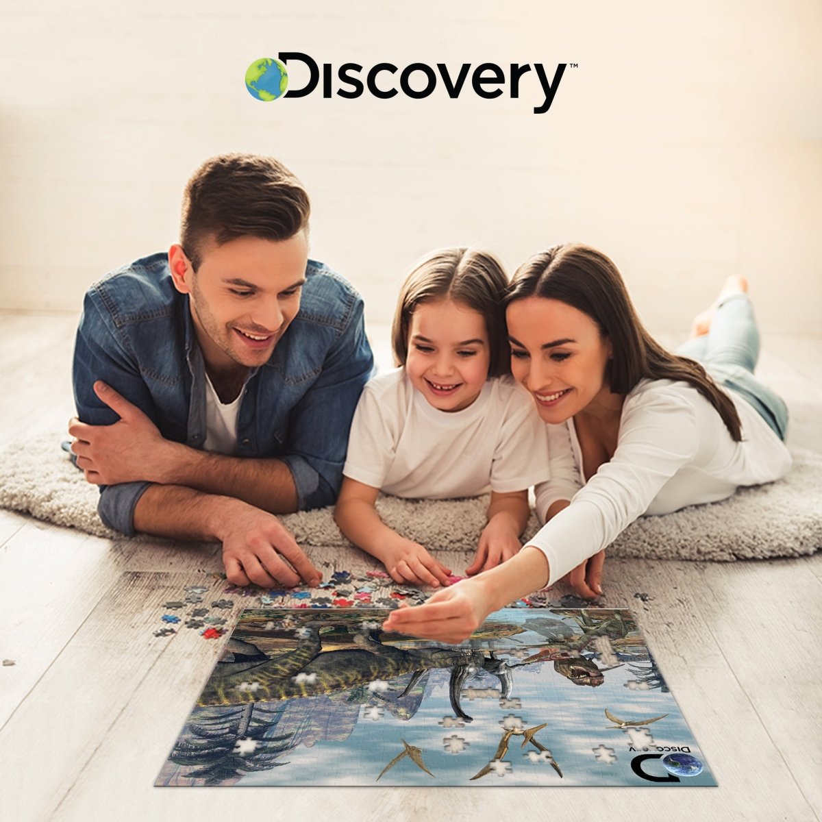 Prime 3D Discovery Dinosaur Marsh Puzzle - John Adams