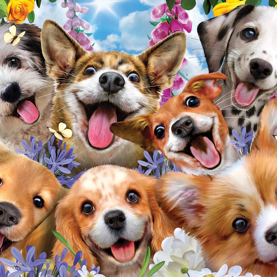 Prime 3D Howard Robinson Puppy Selfie 48 Piece Puzzle - John Adams