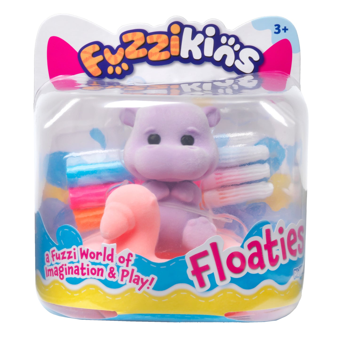 Fuzzikins Floaties Hippo/Flamingo