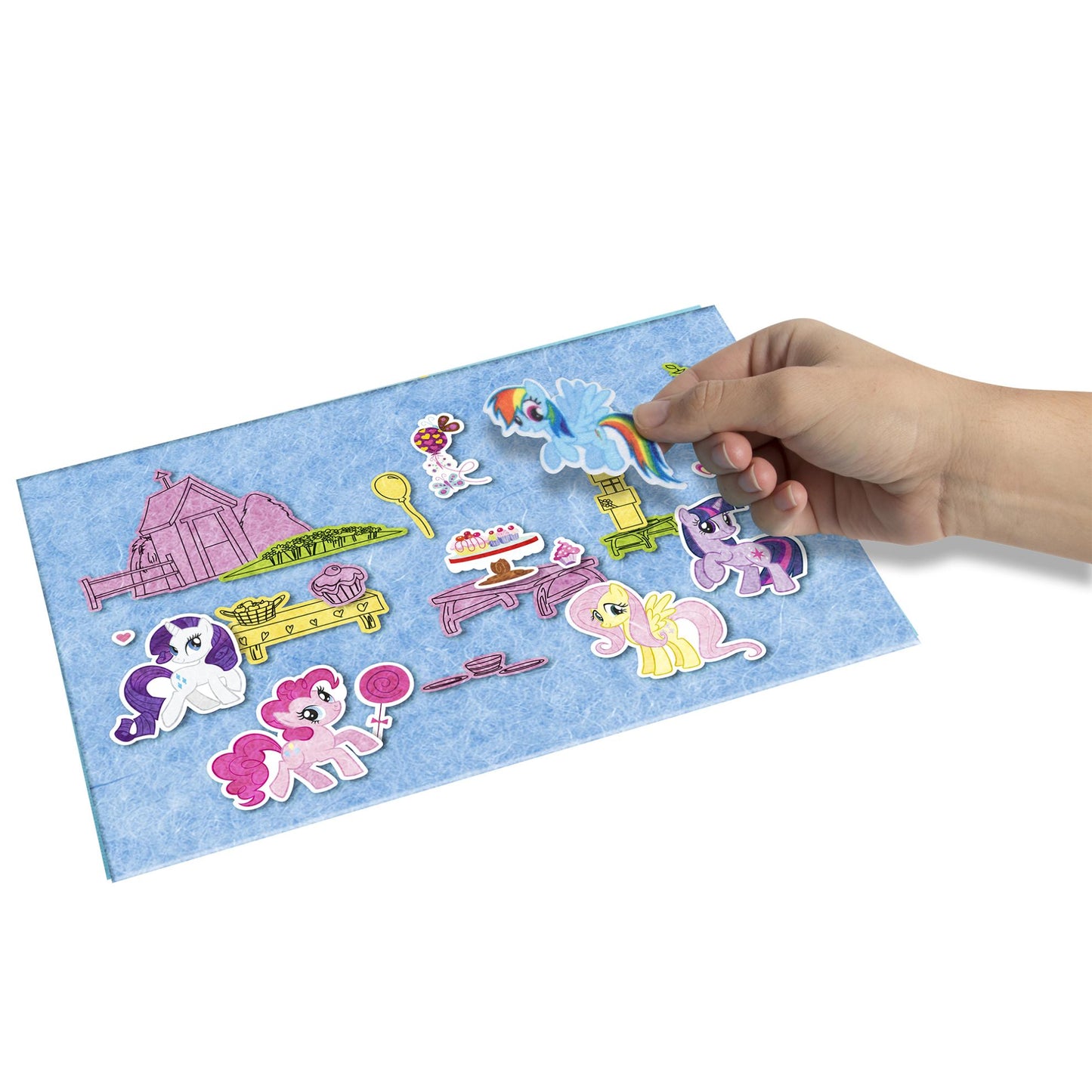 Fuzzy-Felt My Little Pony Set