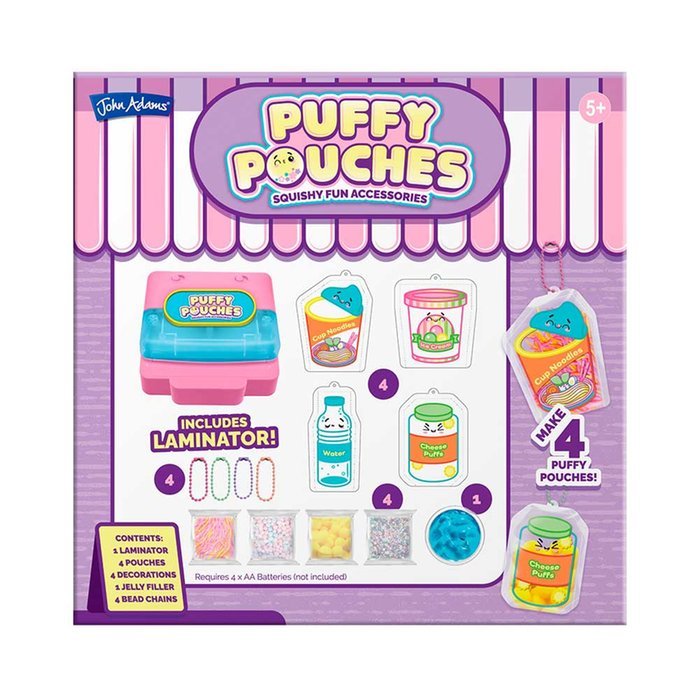 Puffy Pouches Mini Mart Craft Starter Set - John Adams
