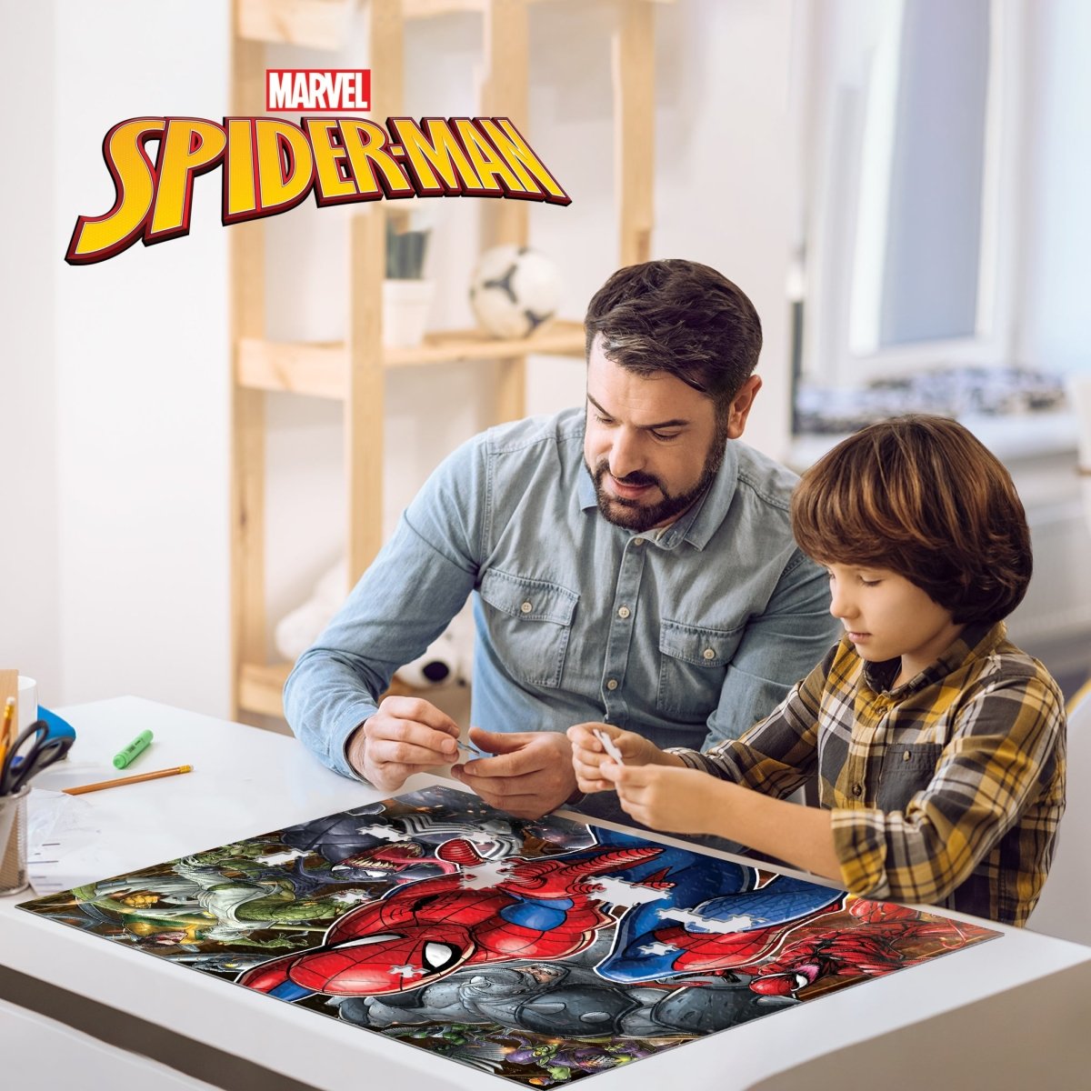 Prime 3D Marvel Spider-Man - Villans 500 Piece Puzzle - John Adams