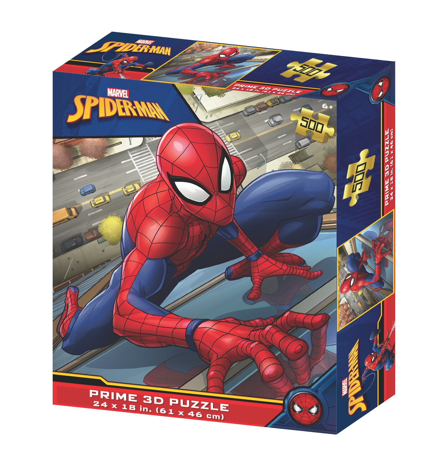 Prime 3D Marvel Spider-Man 500 Piece Puzzle – John Adams