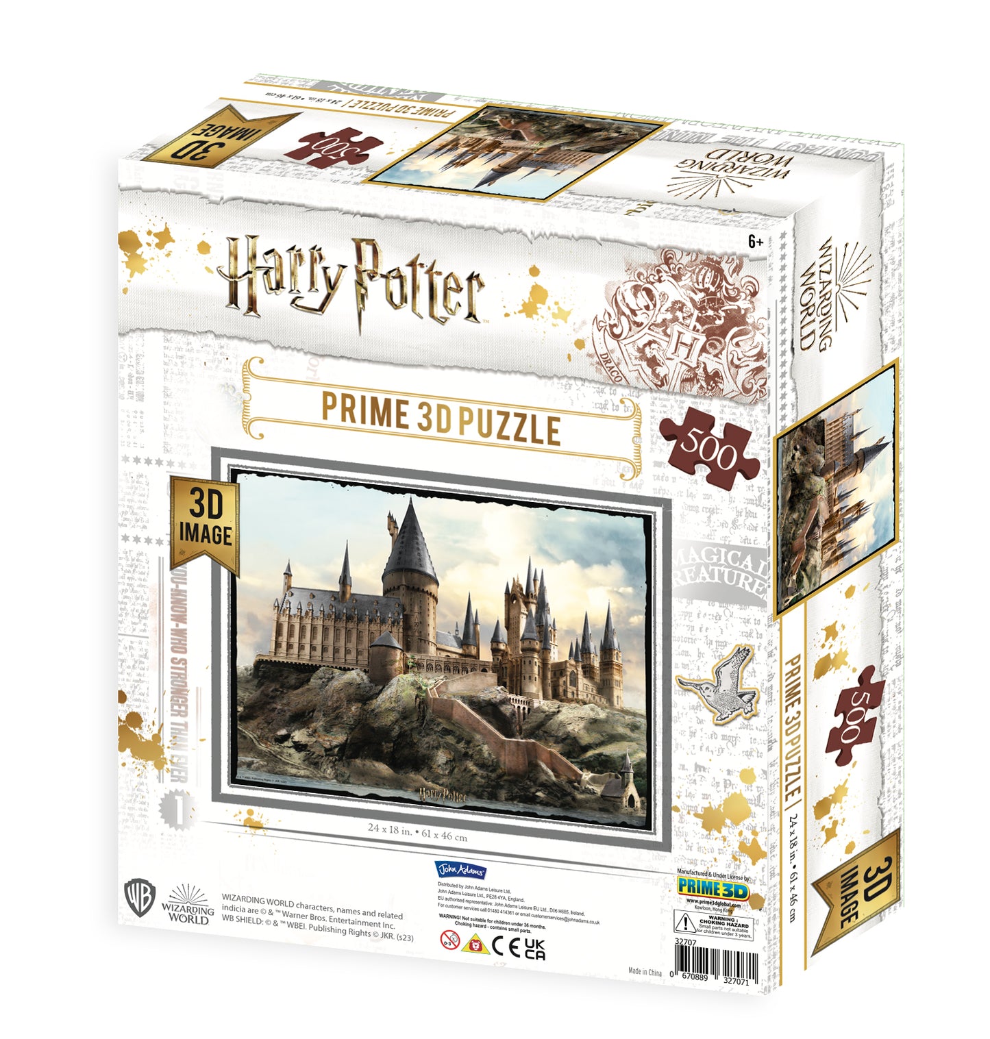 Prime 3D Harry Potter Hogwarts Castle Puzzle