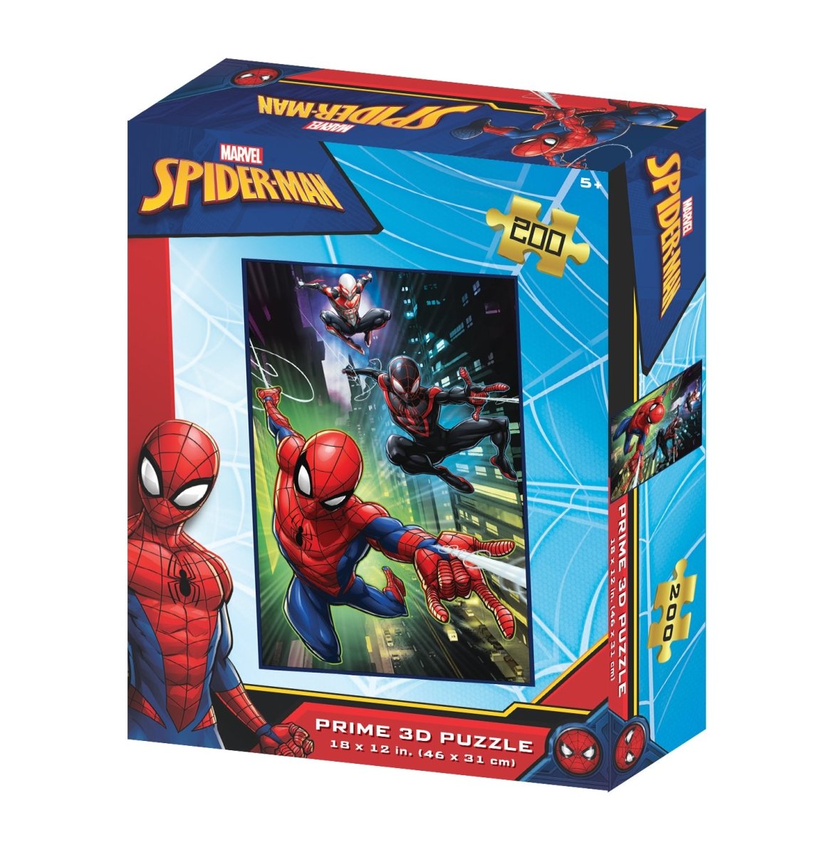 Prime 3D Marvel Spider-Man 200 Piece Puzzle - John Adams