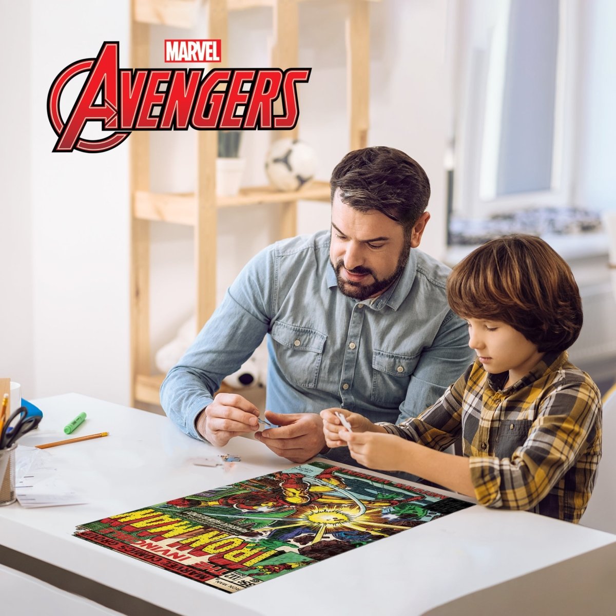 Prime 3D Marvel Iron Man 300 Piece Puzzle - John Adams