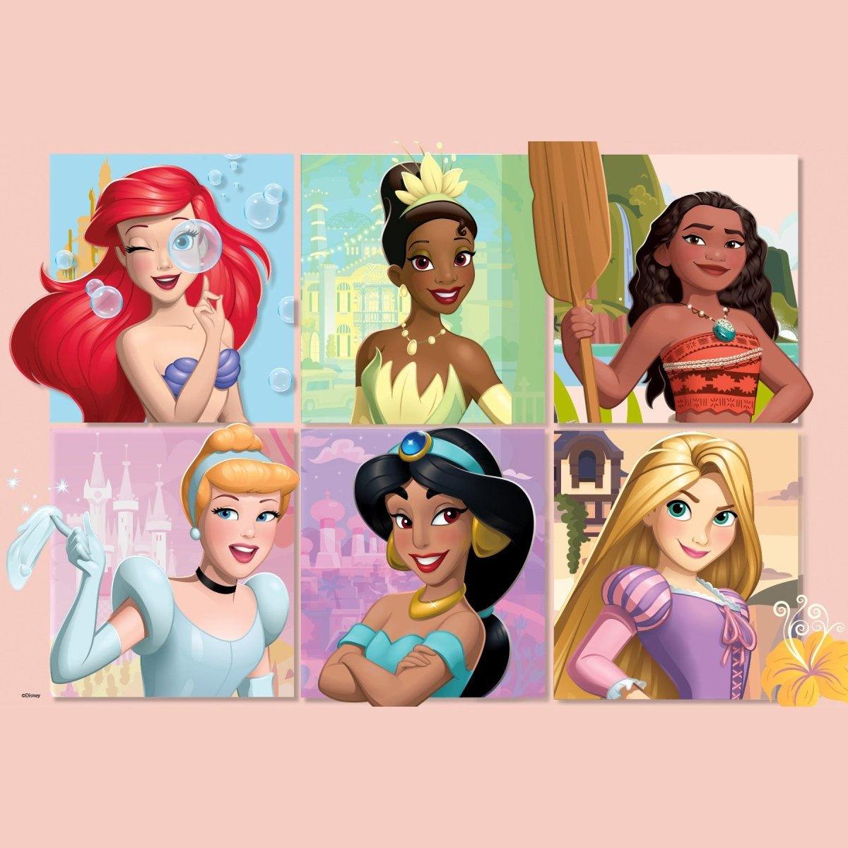 Prime 3D/2D Disney Princess 200 Piece Double-Sided Puzzle - John Adams