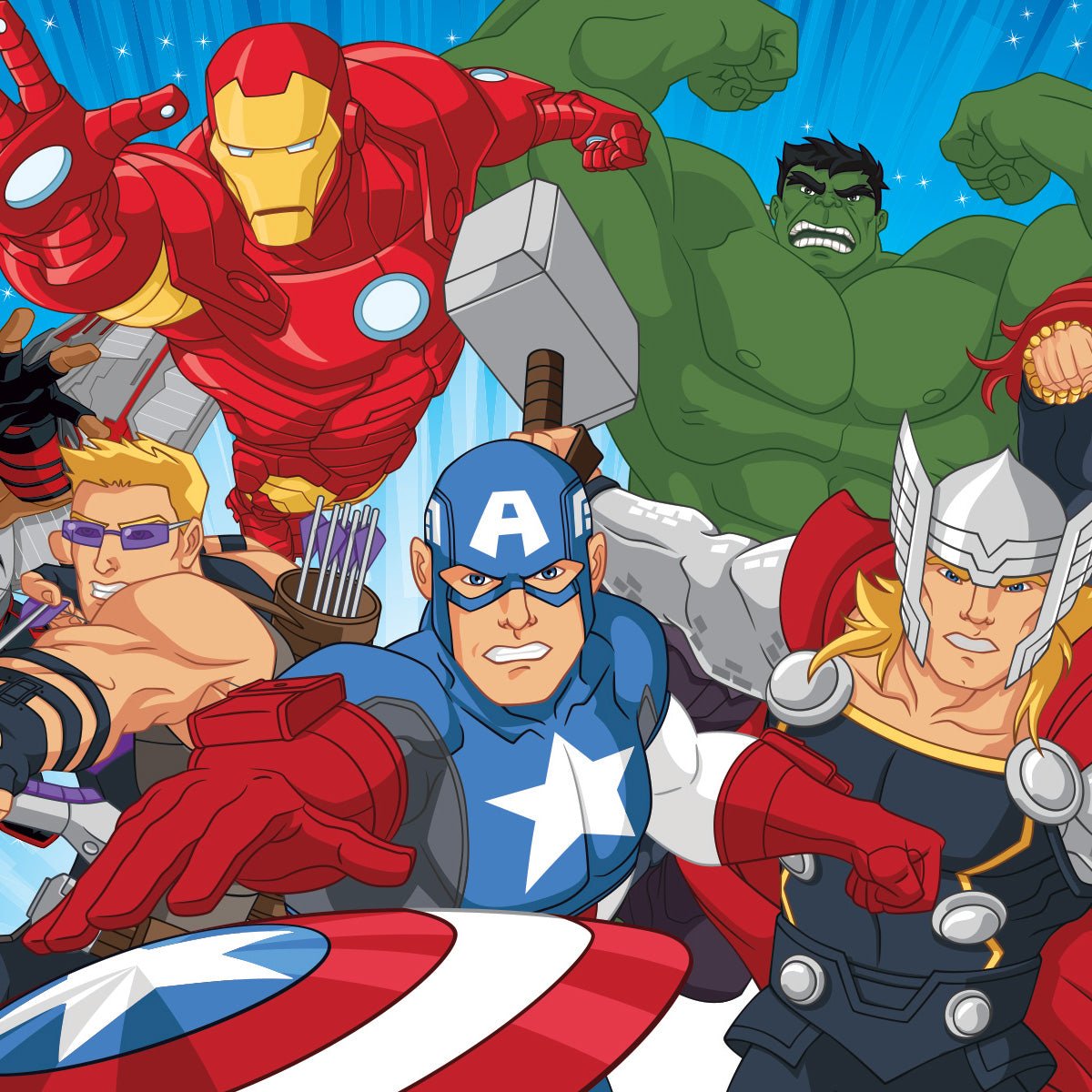 Prime 3D/ 2D Marvel Avengers Double Sided 200 Piece Puzzle - John Adams