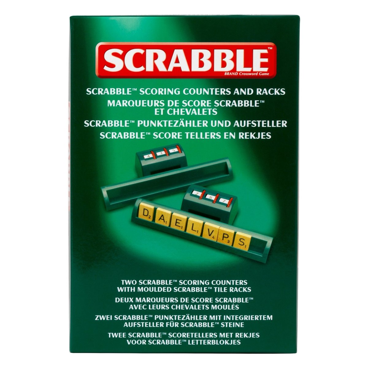 Scrabble Scoring Counters & Racks - John Adams