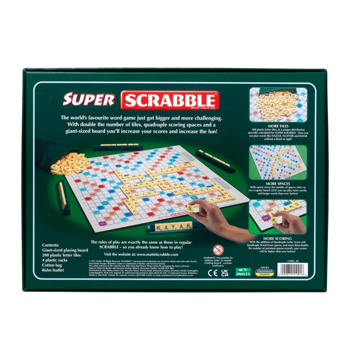 Super Scrabble Word Game - John Adams