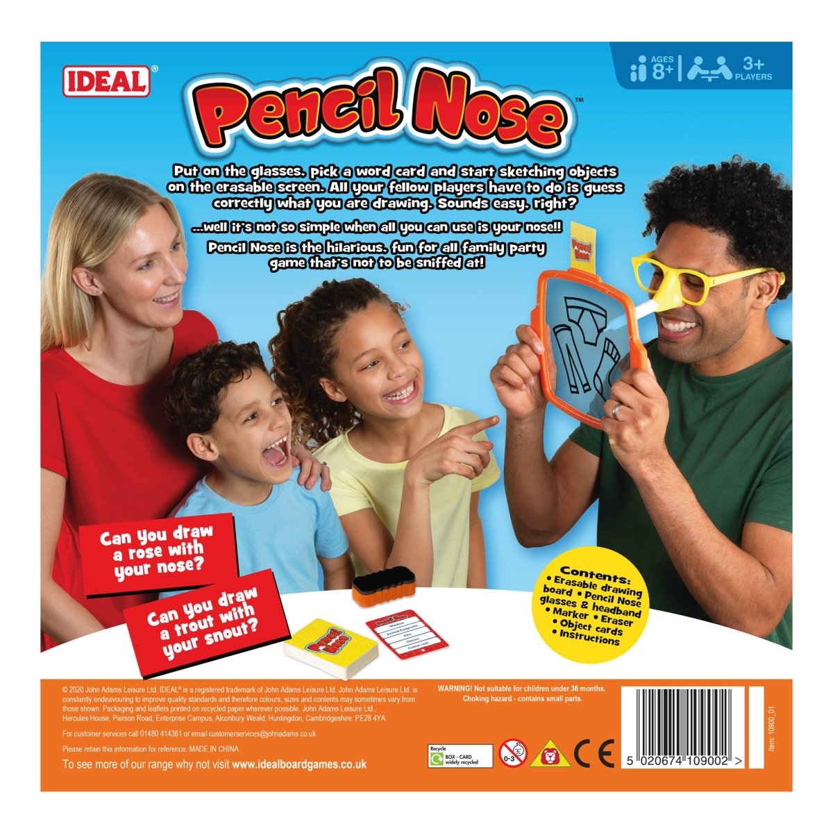 Pencil Nose - The hilarious game that's not to be sniffed at! - John Adams