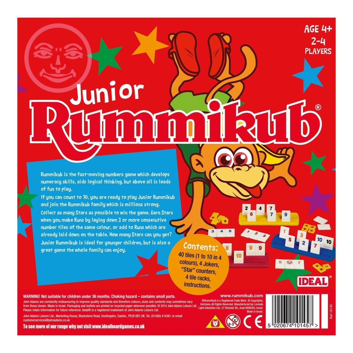 Junior Rummikub Game - John Adams