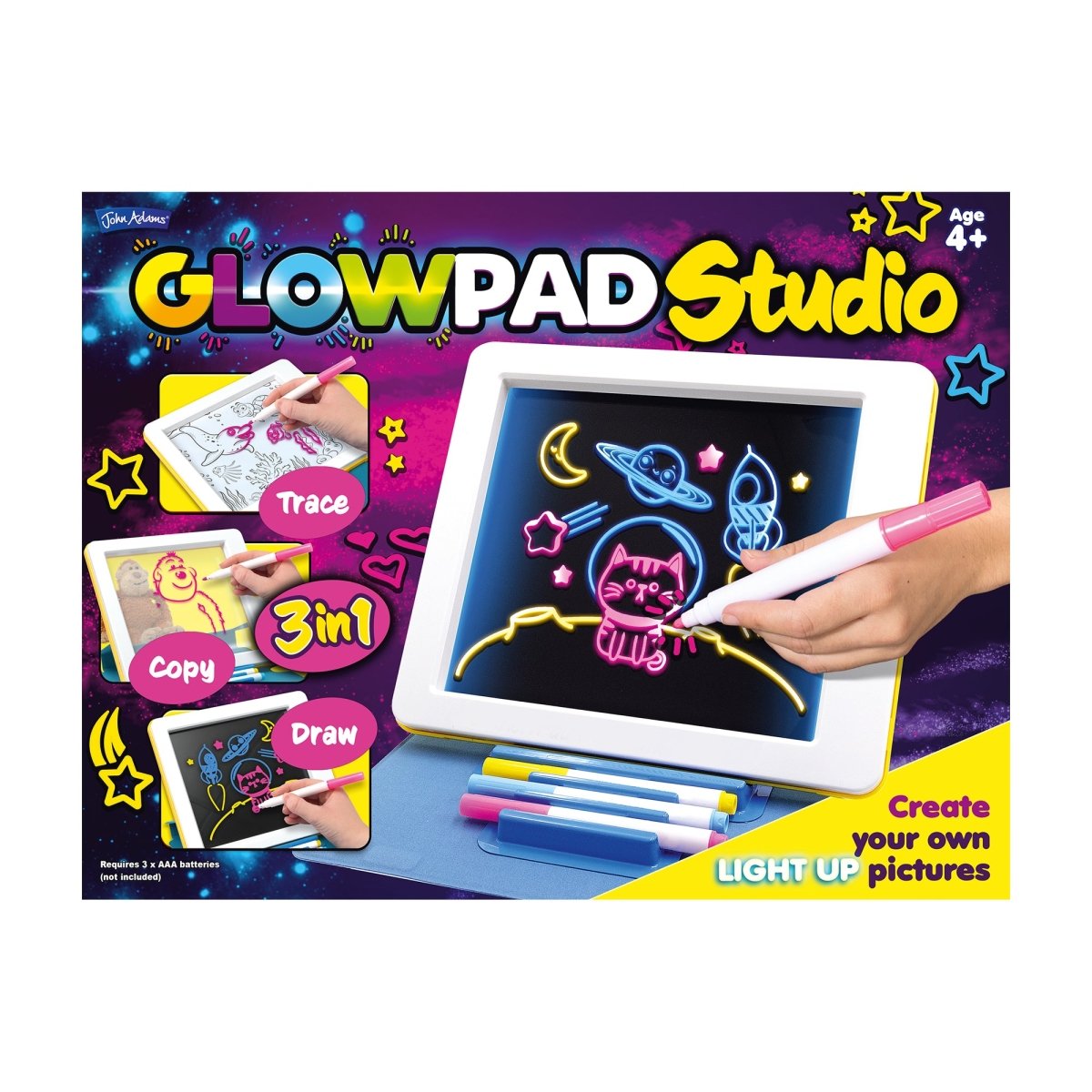 GLOWPAD 3-in-1 Studio - John Adams