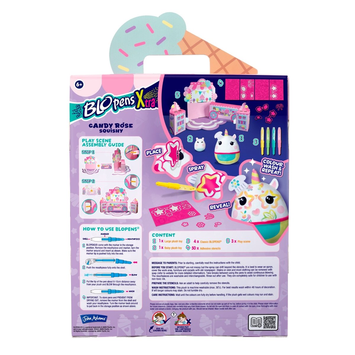 BLOPENS XTra Candy Rose Squishy - John Adams