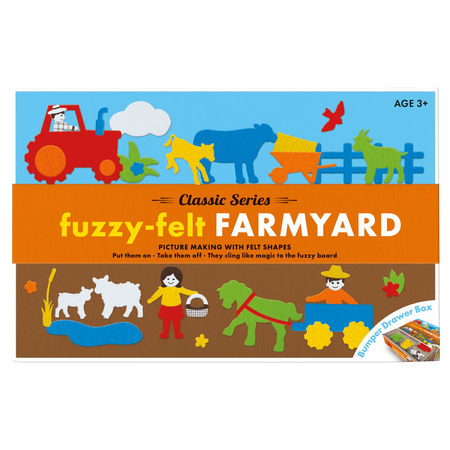 Fuzzy-Felt Classic - Farmyard