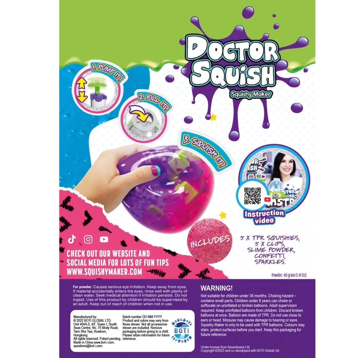 Doctor Squish: Squishy Maker Refill Pack - John Adams
