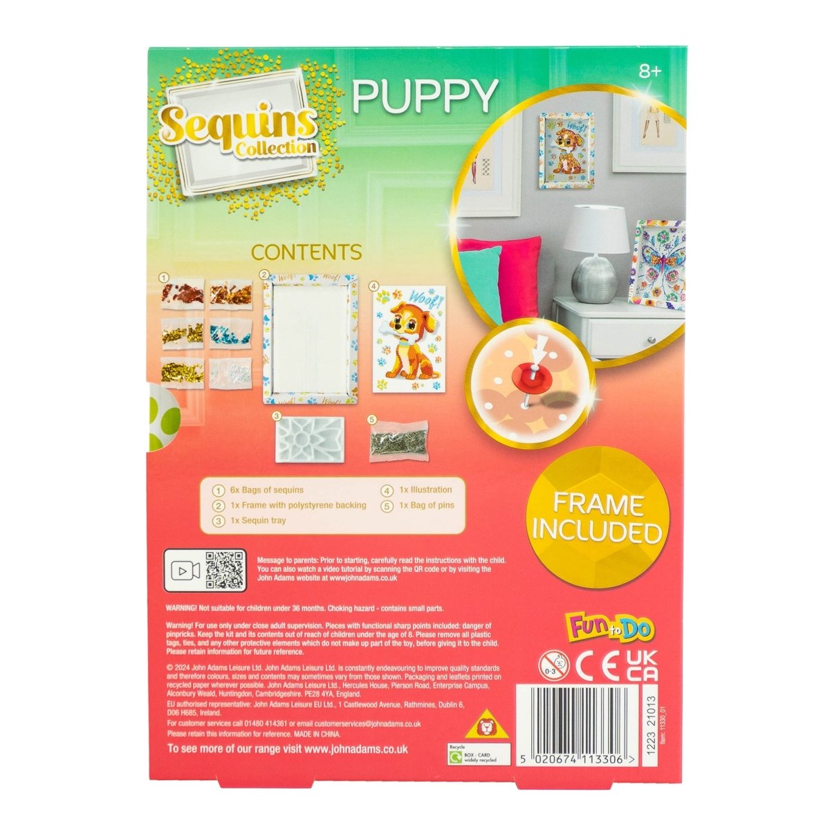 Sequins Collection Puppy Set - John Adams