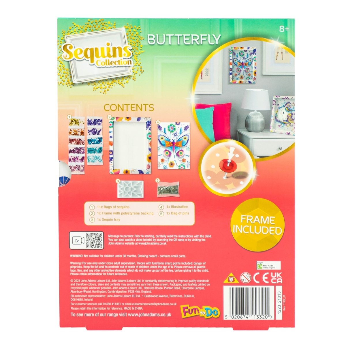 Sequins Collection Butterfly Set - John Adams