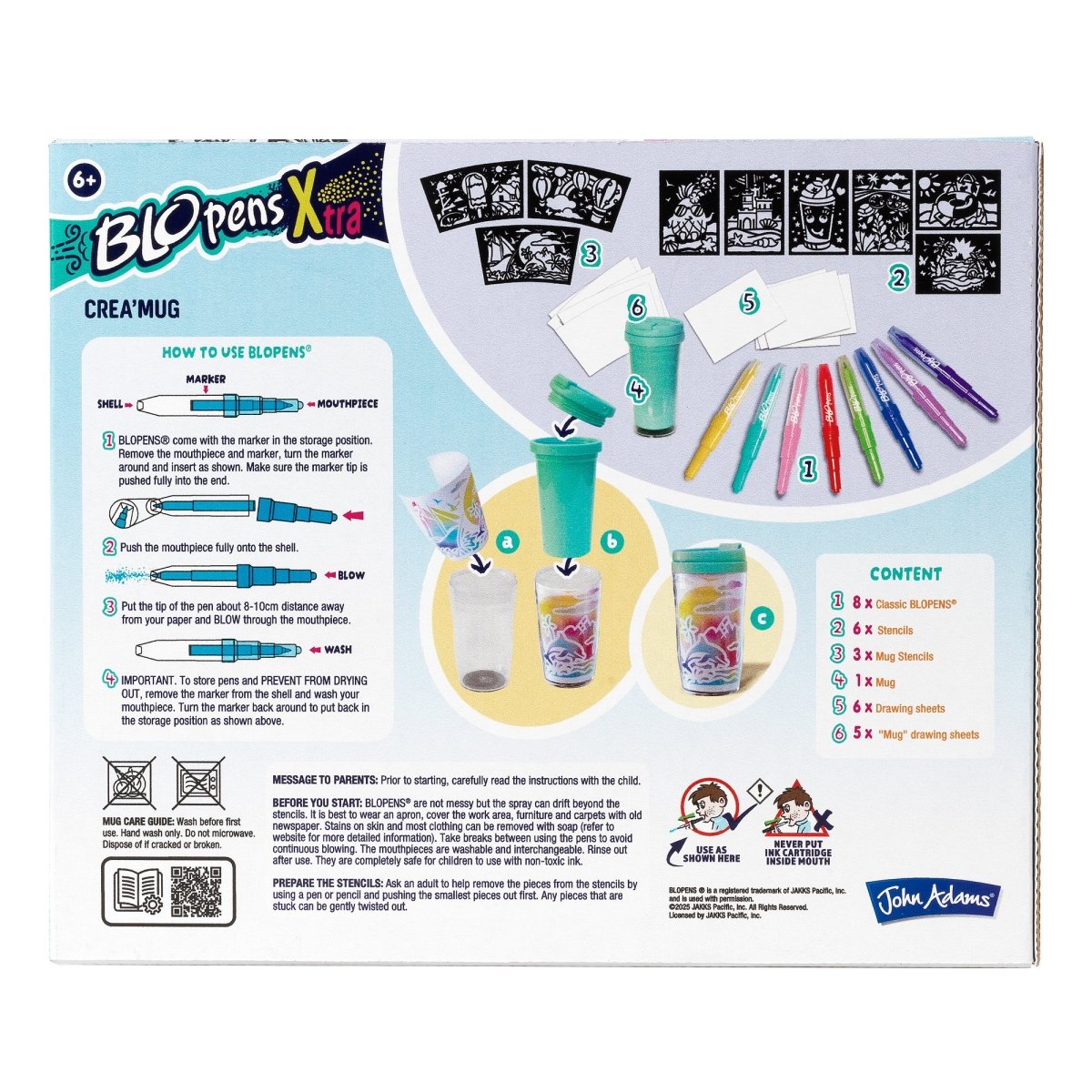 Blopens Xtra Crea' Mug - John Adams