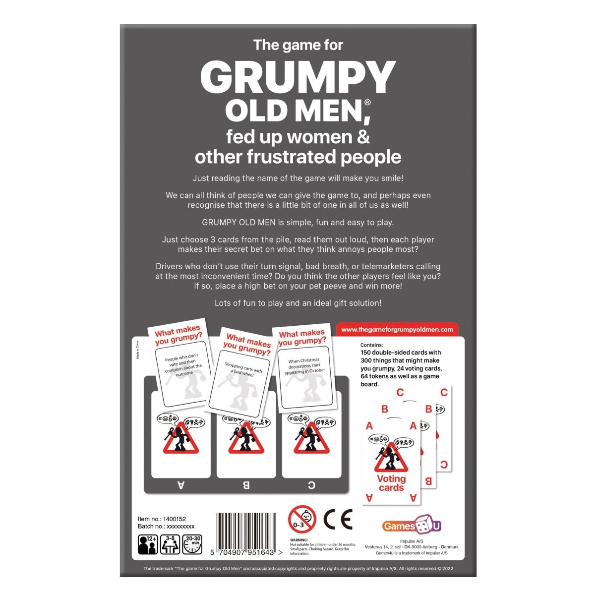 Grumpy Old Men Game - John Adams
