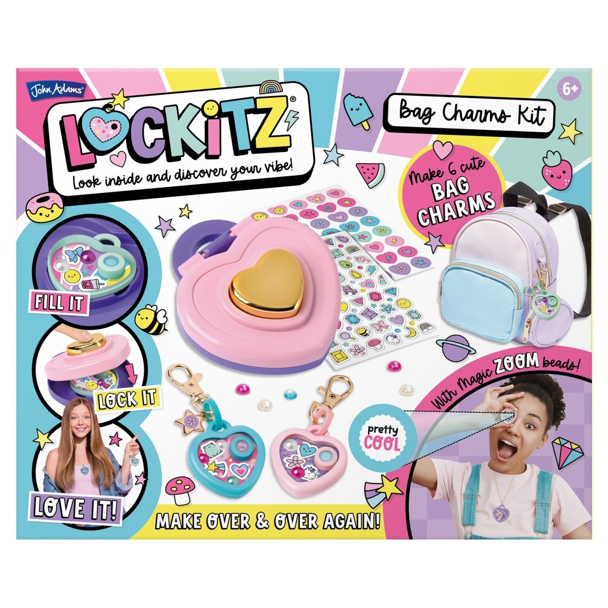 Lockitz Bag Charms Kit - John Adams