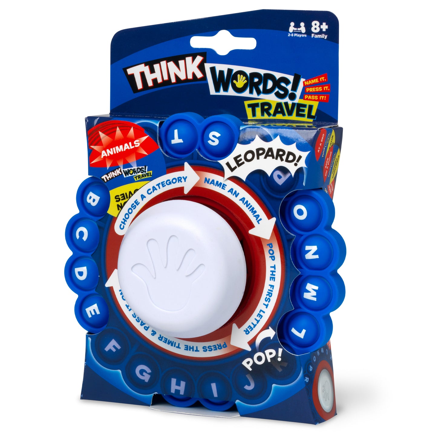 Think Words Travel Game