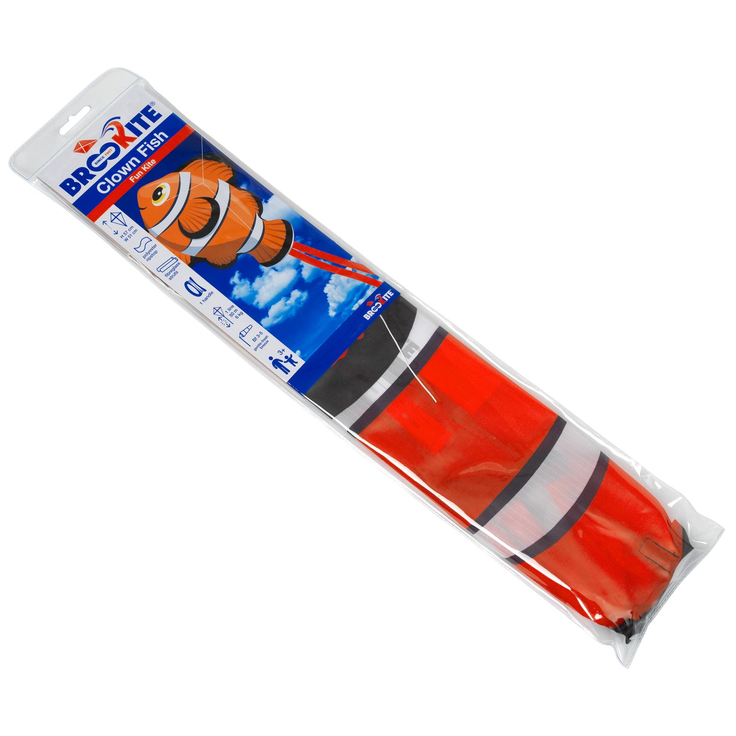 Brookite Clown Fish Fun Kite