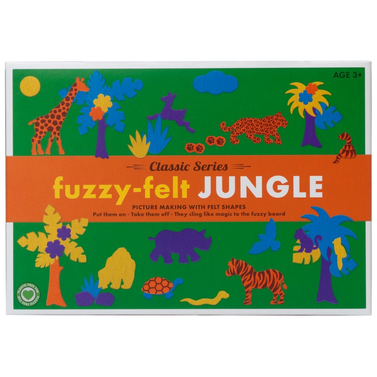 Fuzzy-Felt Retro - Jungle - John Adams