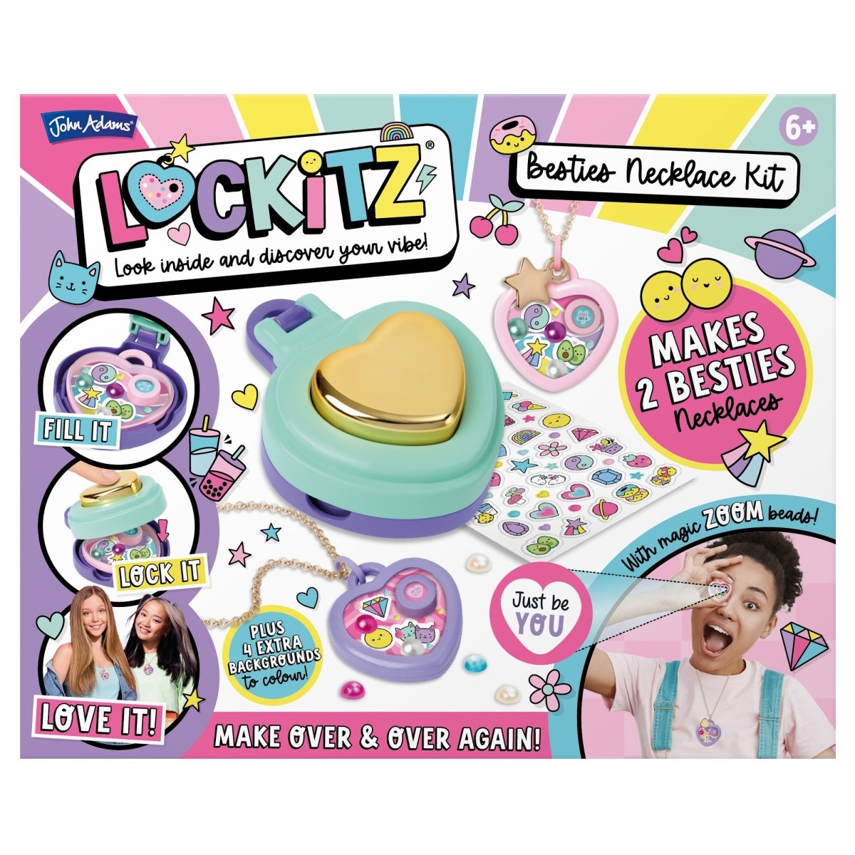Lockitz Besties Necklace Kit - John Adams