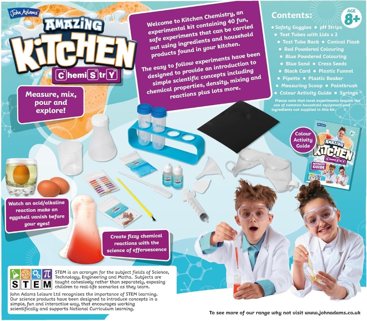 Amazing Kitchen Chemistry Set - John Adams