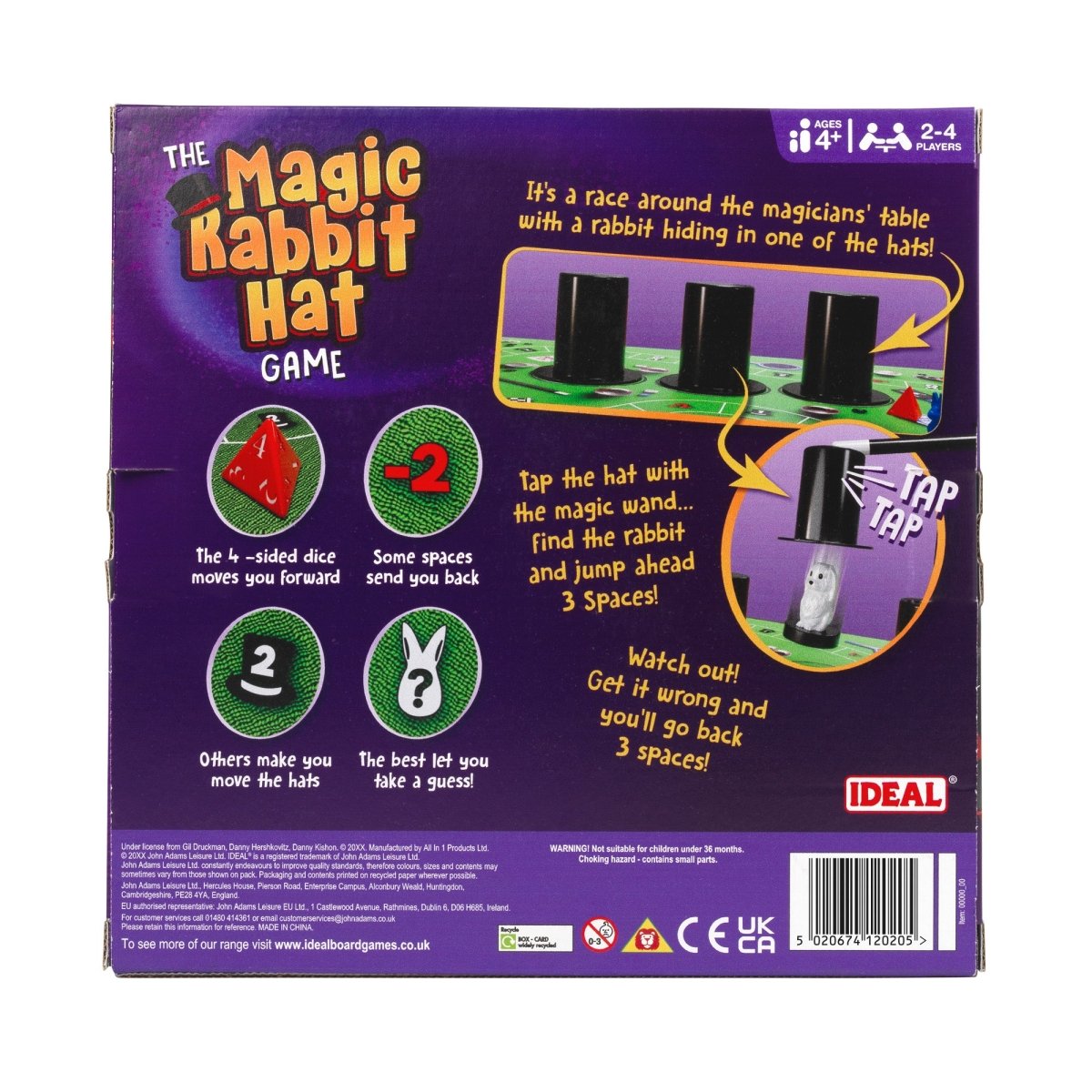 The Magic Rabbit In A Hat Race Game - John Adams