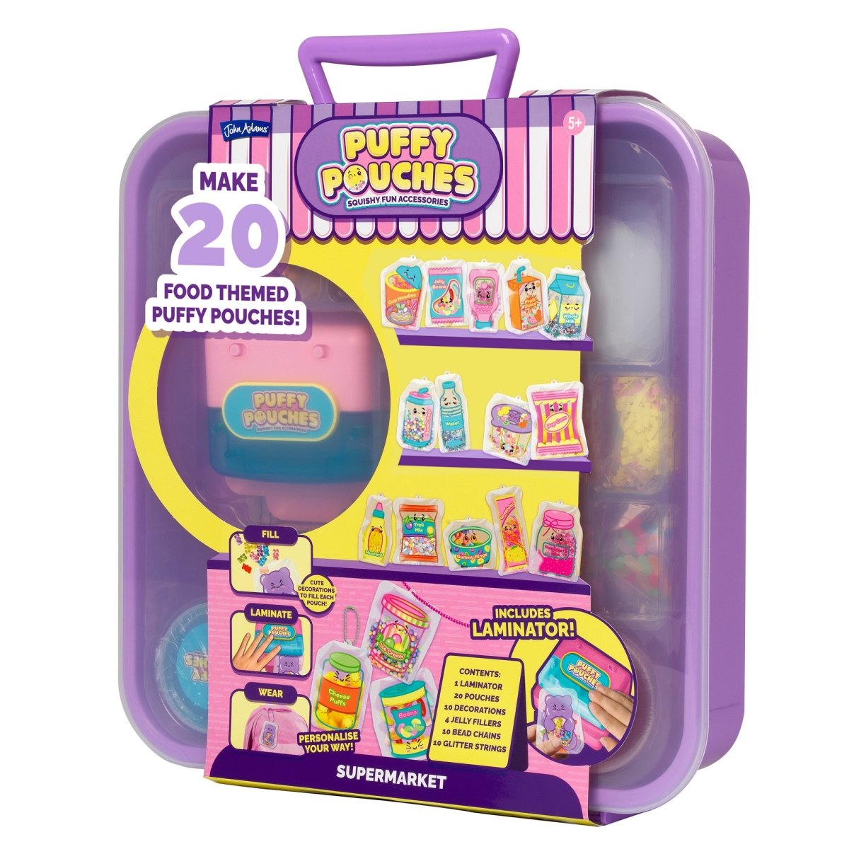 Puffy Pouches Deluxe Set - Supermarket - John Adams