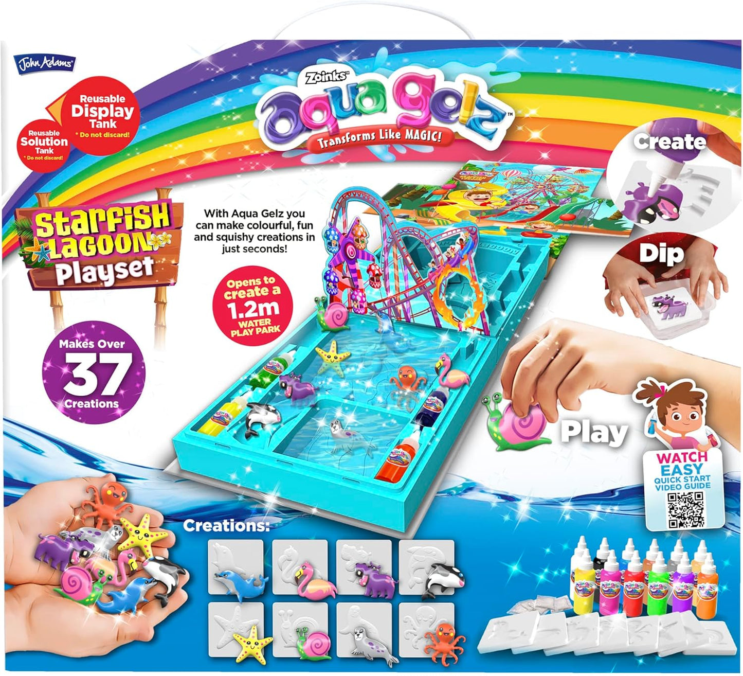 Aqua Gelz Starfish Lagoon Mega Playset