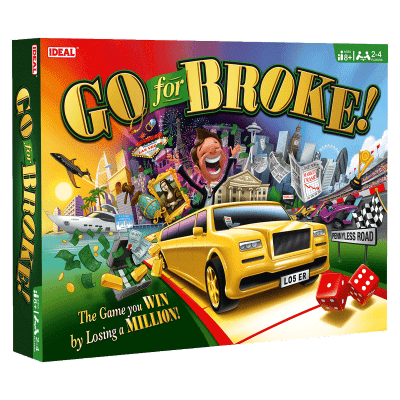 Go For Broke Board Game - Manual - John Adams