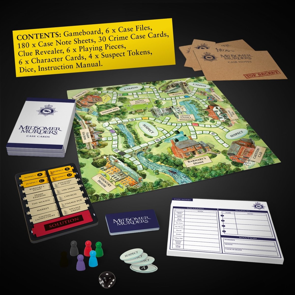 Midsomer Murders Board Game - John Adams