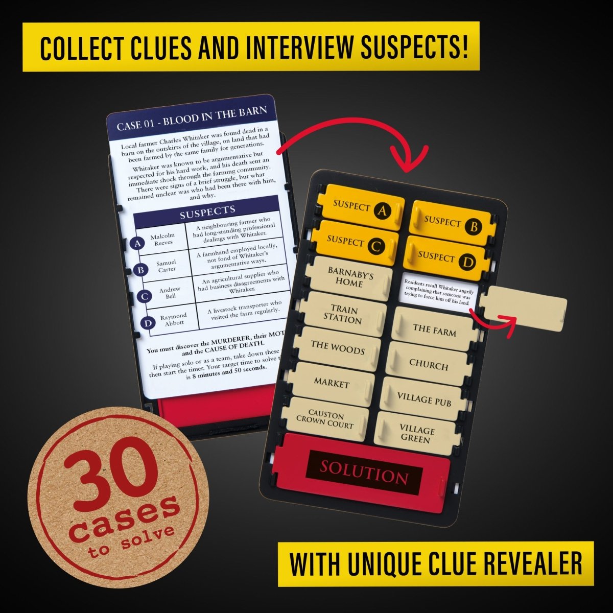 Midsomer Murders Board Game - John Adams