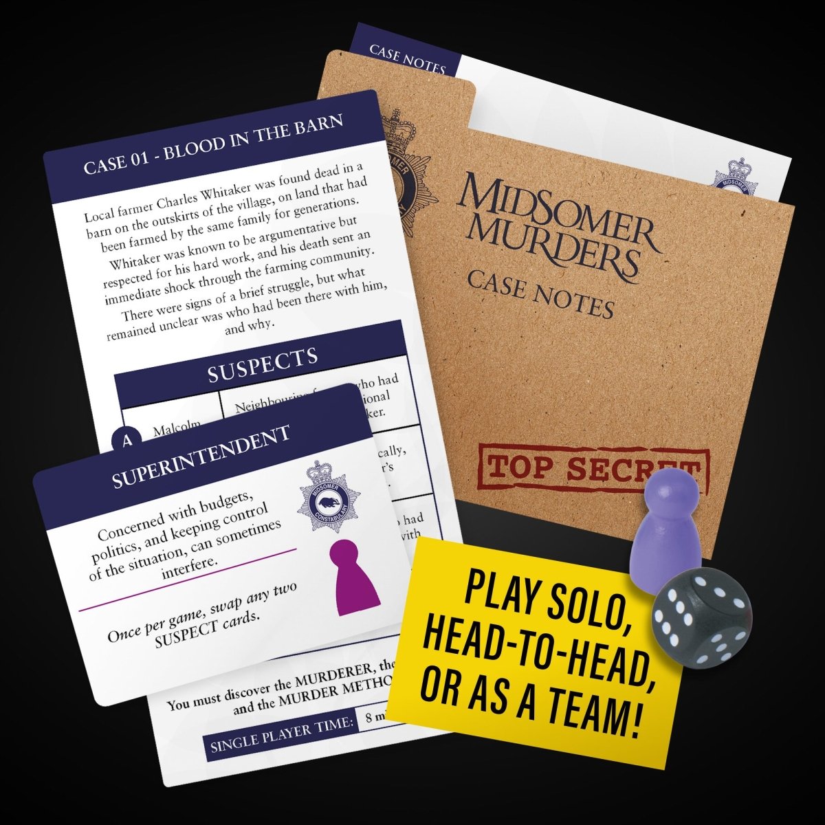 Midsomer Murders Board Game - John Adams