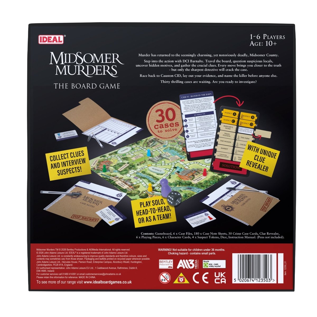 Midsomer Murders Board Game - John Adams