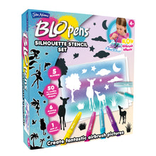 BLOPENS Silhouette Stencil Set – Airbrush Scene Creation Kit