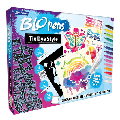 BLOPENS Tie Dye Style – Colour Blending Art Kit for Kids – John Adams