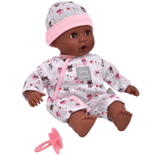 Tiny Tears 12" (30cm) Teeny Baby Doll - Black