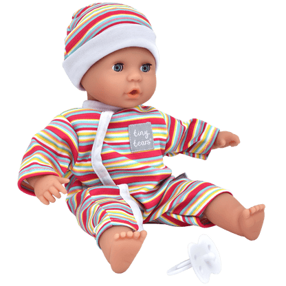 Tiny Tears 12" (30cm) Teeny Baby Doll with 16 Sounds - White