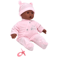 Tiny Tears 15'' (38 cm) Baby Soft  Pink Outfit - Black