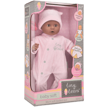 Tiny Tears 15'' (38 cm) Baby Soft  Pink Outfit - Black