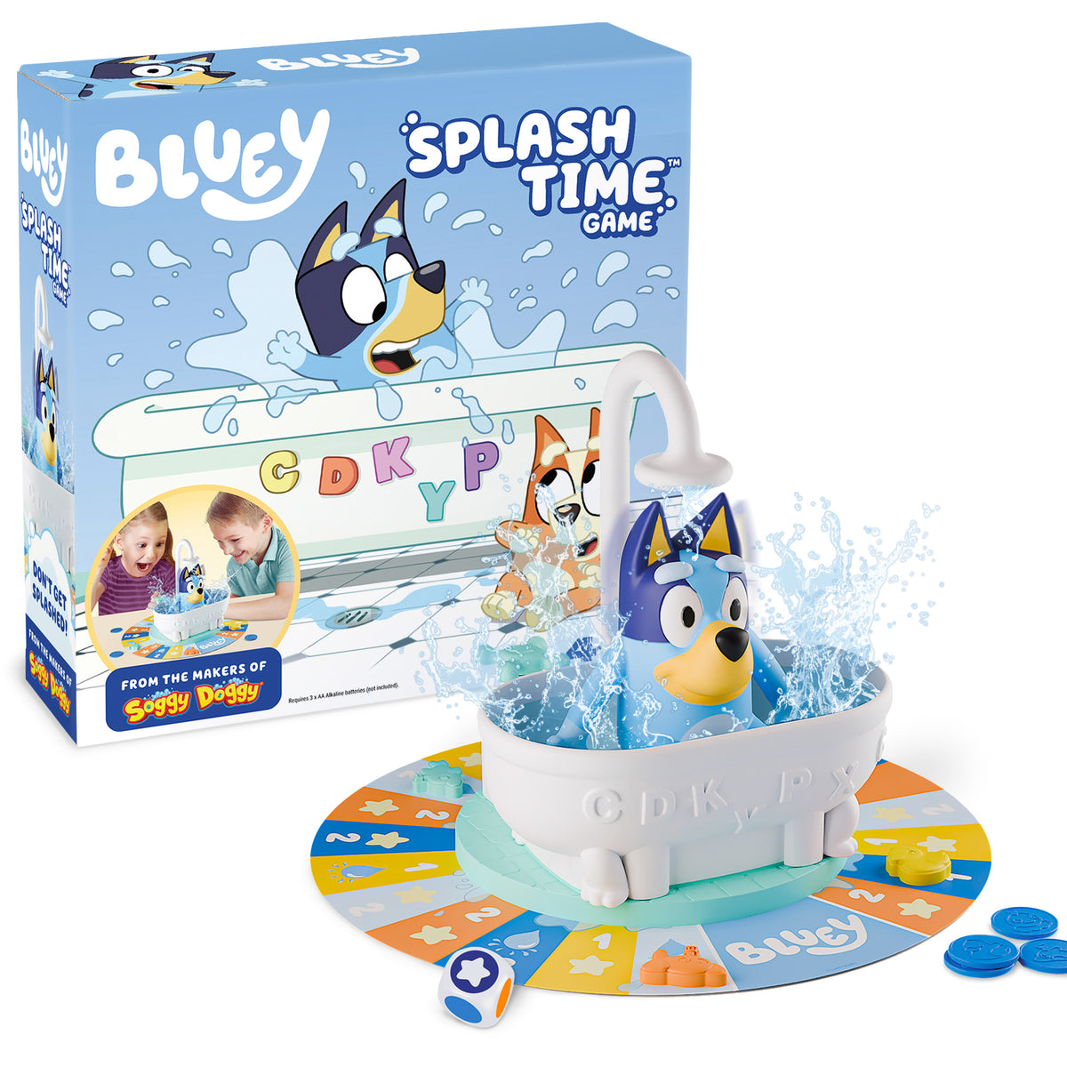 Bluey Splash Time Game