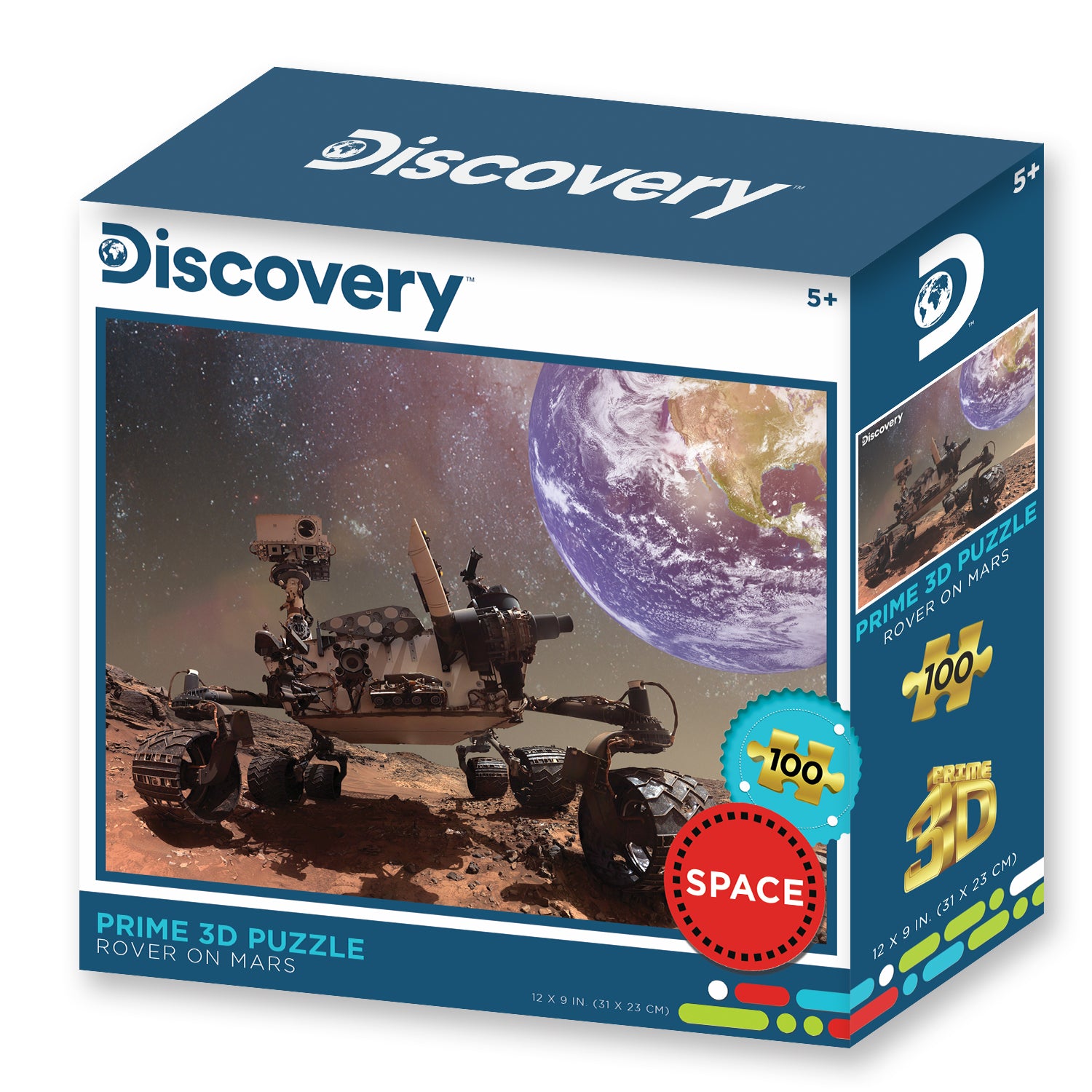 Prime 3D Discovery Rover on Mars Puzzle