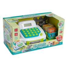 Electronic Cash Register Kids Toy with Scanner, Sounds & Play Money Age 3+ - John Adams