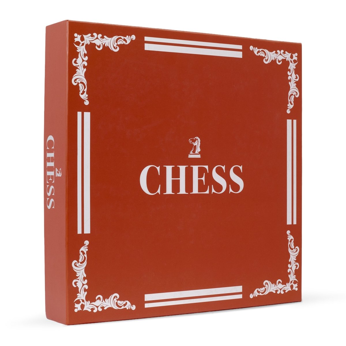 Luxury Glass Chess Set - Large 36x36cm Glass Board with 32 Weighted Pieces and Felt Padded Bases - John Adams